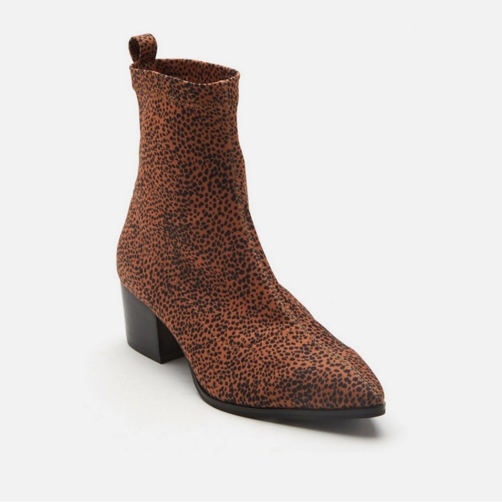 Amuse Society x Matisse Liliana Animal Print Sock Boot